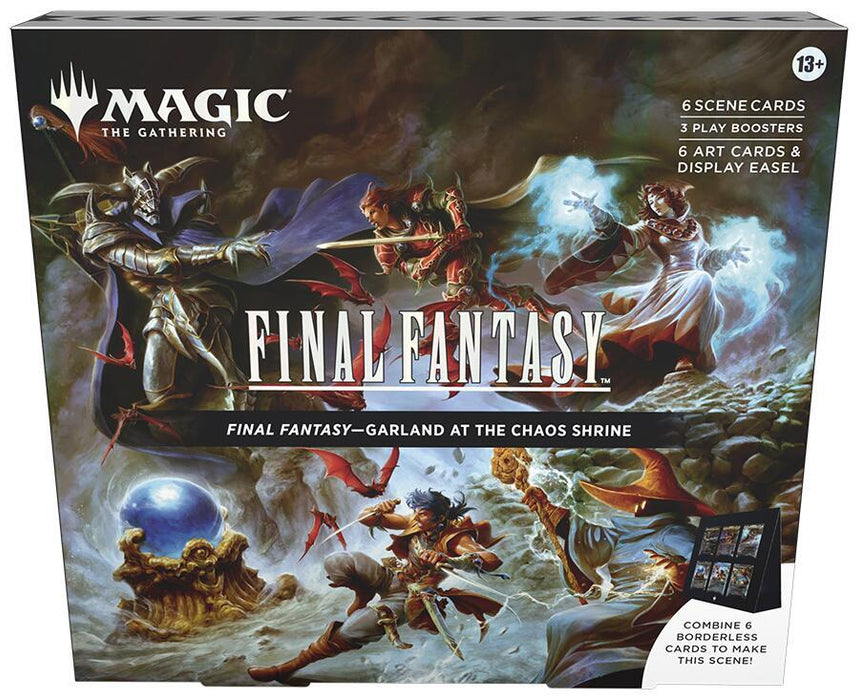 MTG Final Fantasy Scene Box (Garland at the Chaos Shrine)