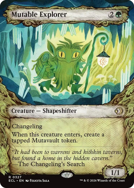 Image for Mutable Explorer (Showcase) (327) (Foil) [Lorwyn Eclipsed] - Magic: The Gathering