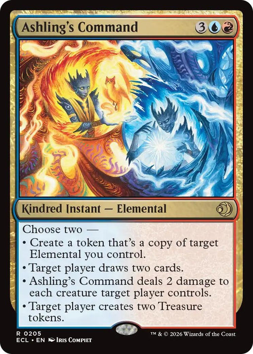 Image for Ashling's Command (205) (Foil) [Lorwyn Eclipsed] - Magic: The Gathering