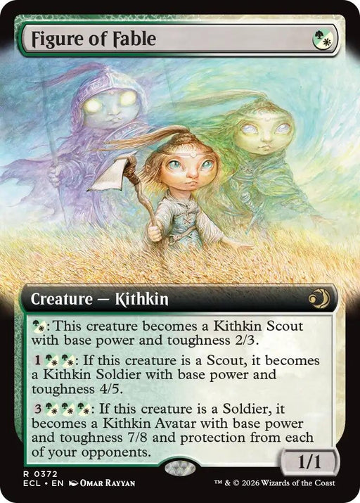 Image for Figure of Fable (Extended Art) (372) (Foil) [Lorwyn Eclipsed] - Magic: The Gathering