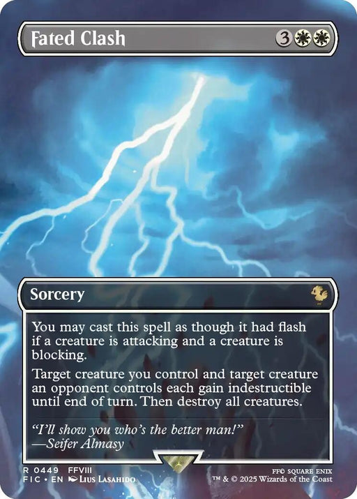 Image for Fated Clash (Borderless) (449) [FINAL FANTASY] - Magic: The Gathering