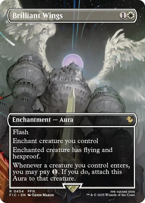 Image for Brilliant Wings (Borderless) (454) [FINAL FANTASY] - Magic: The Gathering