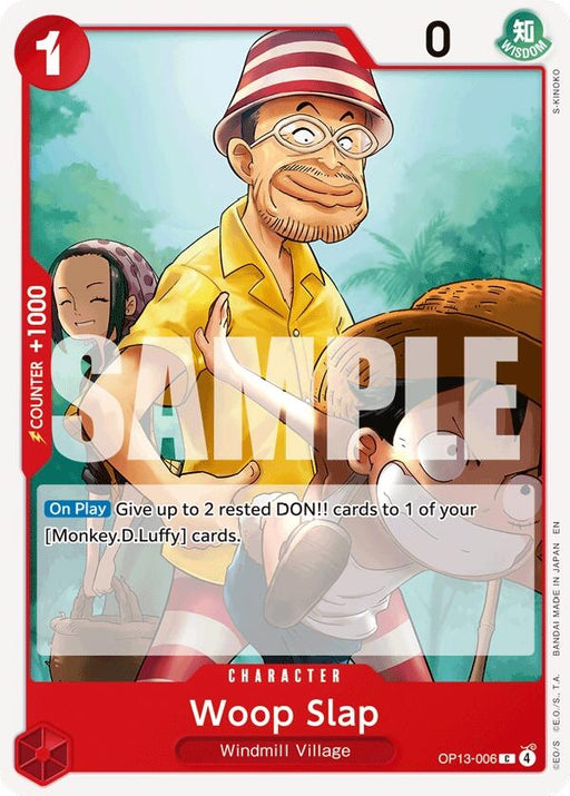 Image for Woop Slap (OP13-006) [Carrying On His Will] - One Piece Card Game