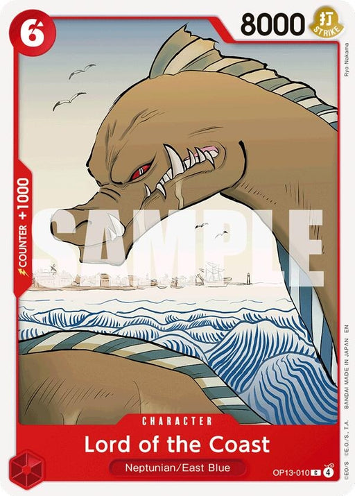 Image for Lord of the Coast (OP13-010) [Carrying On His Will] - One Piece Card Game