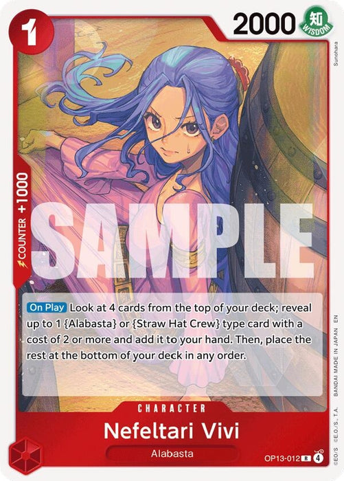 Nefeltari Vivi (OP13-012) (Foil) [Carrying On His Will]