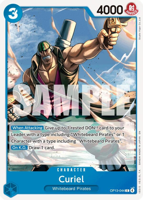Image for Curiel (OP13-044) [Carrying On His Will] - One Piece Card Game