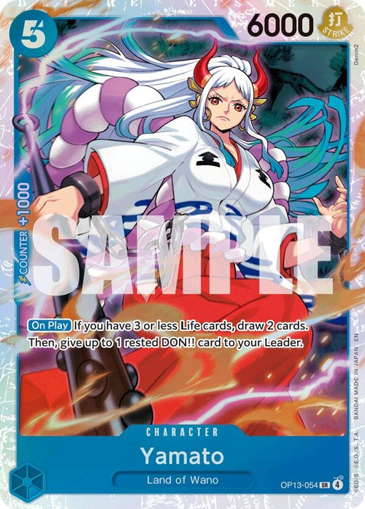 Image for Yamato (OP13-054) (Foil) [Carrying On His Will] - One Piece Card Game