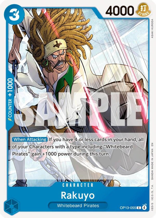 Image for Rakuyo (OP13-055) [Carrying On His Will] - One Piece Card Game