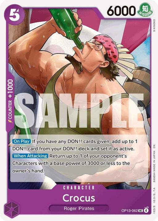 Image for Crocus (OP13-062) [Carrying On His Will] - One Piece Card Game