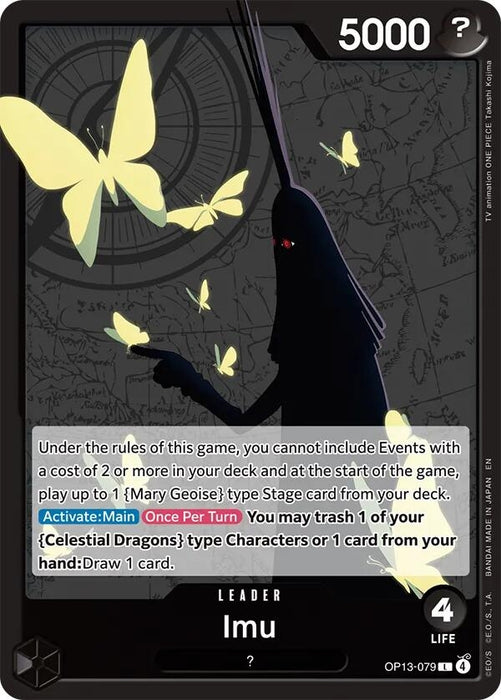 Image for Imu (OP13-079) [Carrying On His Will] - One Piece Card Game