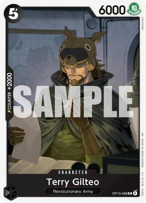 Image for Terry Gilteo (OP13-088) [Carrying On His Will] - One Piece Card Game