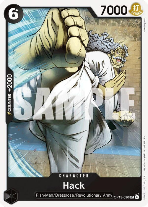 Image for Hack (OP13-090) [Carrying On His Will] - One Piece Card Game