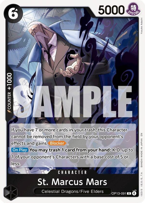 St. Marcus Mars (OP13-091) (Foil) [Carrying On His Will]