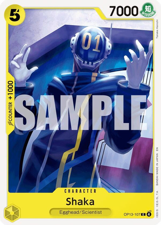 Image for Shaka (OP13-107) [Carrying On His Will] - One Piece Card Game