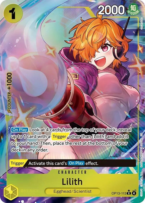 Lilith (Alternate Art) (OP13-113) (Foil) [Carrying On His Will]