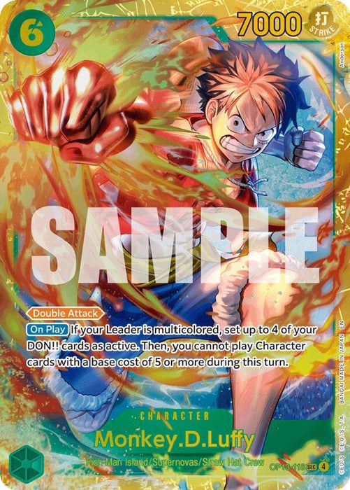 Monkey.D.Luffy (118) (OP13-118) (Foil) [Carrying On His Will]
