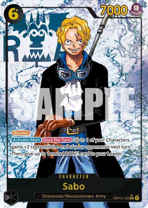 Sabo (120) (Parallel) (OP13-120) (Foil) [Carrying On His Will]
