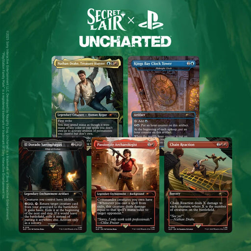 Image for Secret Lair x Uncharted - Non-Foil Edition - Magic: The Gathering