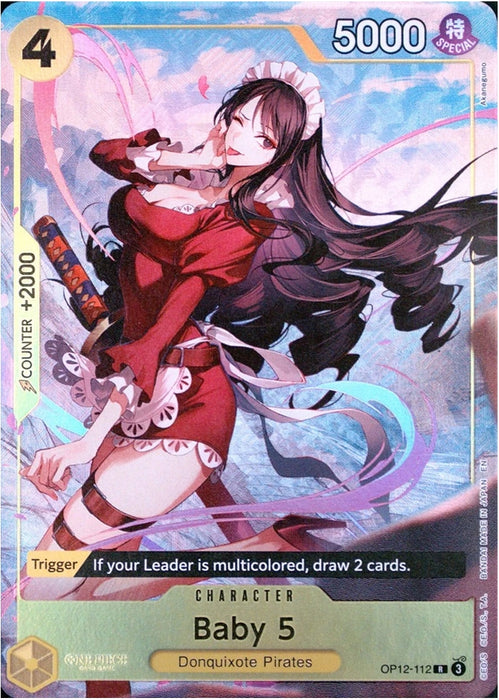 Baby 5 (Premium Card Collection -Best Selection Vol. 5-) (OP12-112) (Foil) [One Piece Promotion Cards]