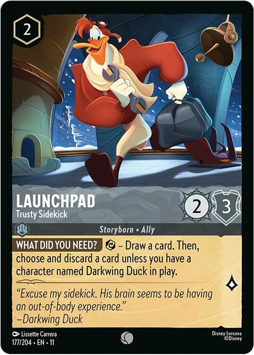 Image for Launchpad - Trusty Sidekick (177/204) [Winterspell] - Disney Lorcana
