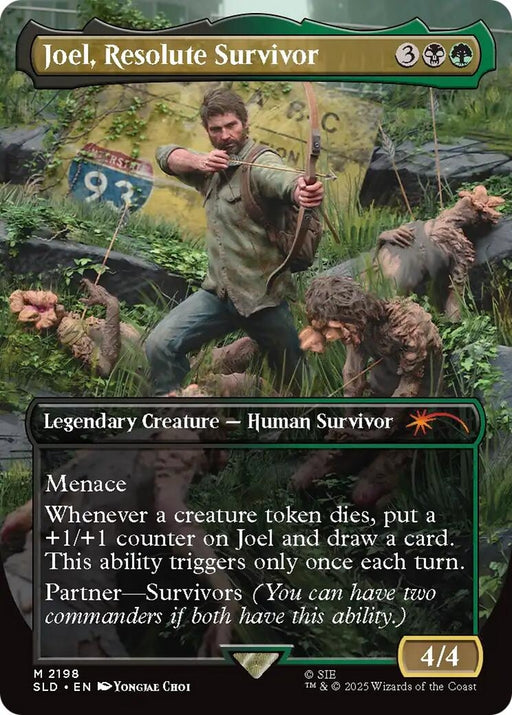 Image for Joel, Resolute Survivor (2198) [Secret Lair Drop Series] - Magic: The Gathering