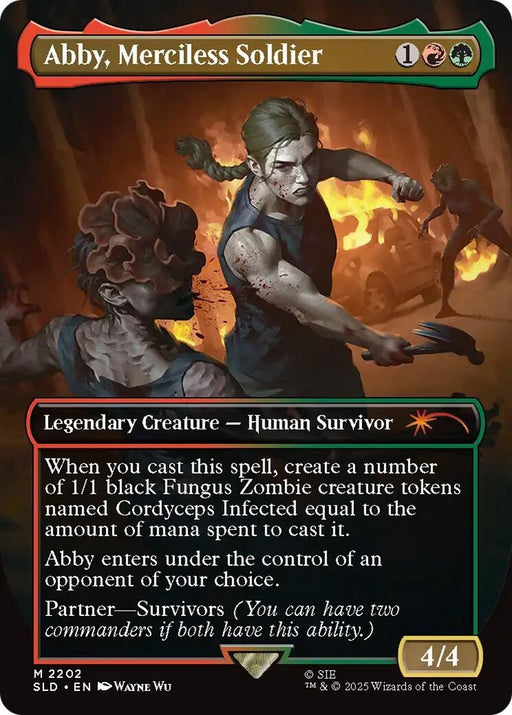 Image for Abby, Merciless Soldier (2202) [Secret Lair Drop Series] - Magic: The Gathering