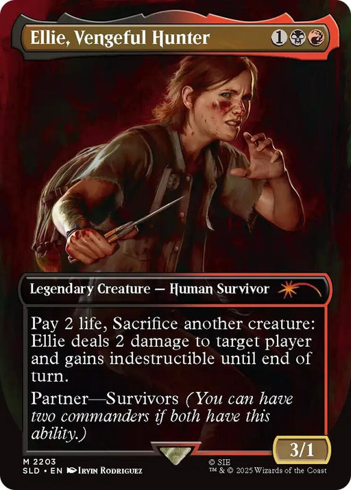 Image for Ellie, Vengeful Hunter (2203) [Secret Lair Drop Series] - Magic: The Gathering