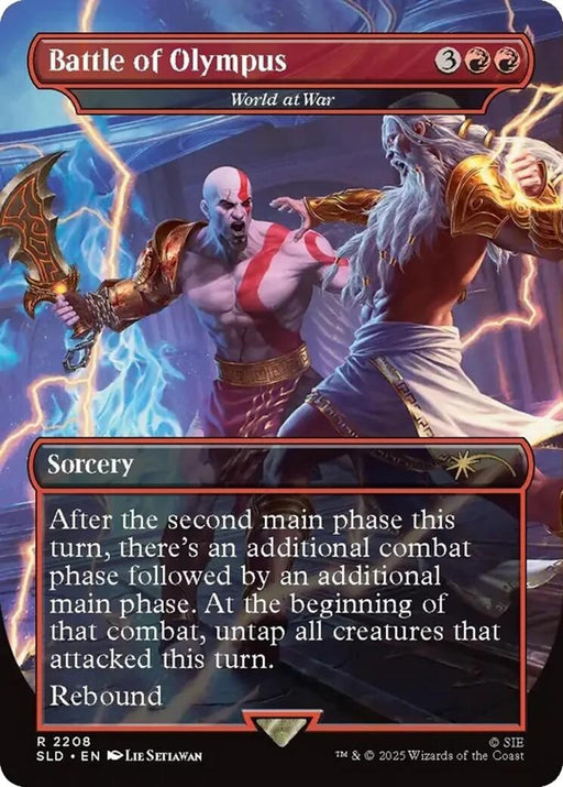 Image for Battle of Olympus - World at War (2208) (Foil) [Secret Lair Drop Series] - Magic: The Gathering