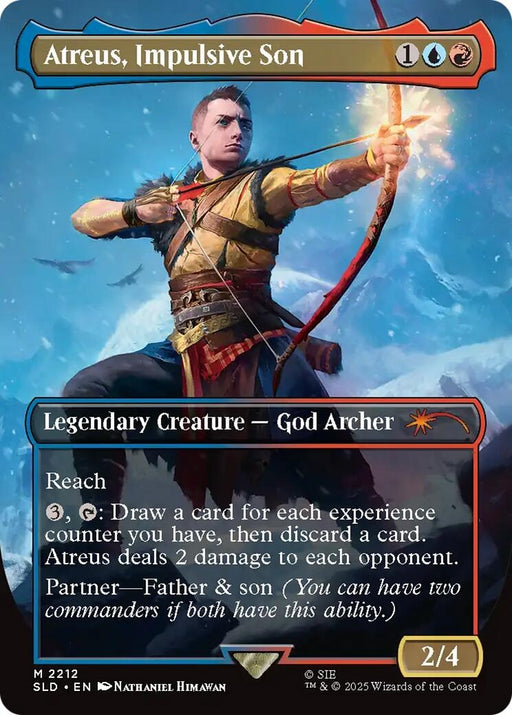 Image for Atreus, Impulsive Son (2212) (Foil) [Secret Lair Drop Series] - Magic: The Gathering