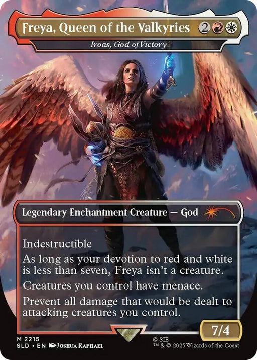 Image for Freya, Queen of the Valkyries - Iroas, God of Victory (2215) [Secret Lair Drop Series] - Magic: The Gathering