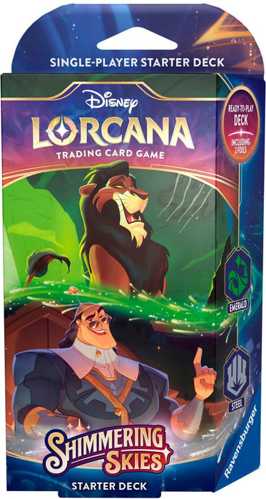 Disney Lorcana: Shimmering Skies - Starter Decks (Pre-Order)