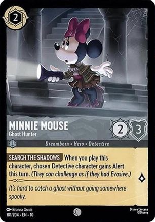 Minnie Mouse - Ghost Hunter (181/204)  [Whispers in the Well]