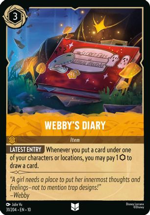 Webby's Diary (31/204)  [Whispers in the Well]