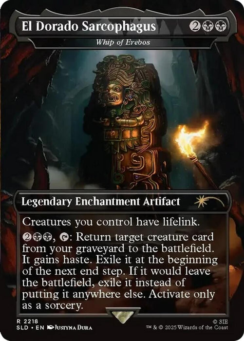 Image for El Dorado Sarcophagus - Whip of Erebos (2218) [Secret Lair Drop Series] - Magic: The Gathering