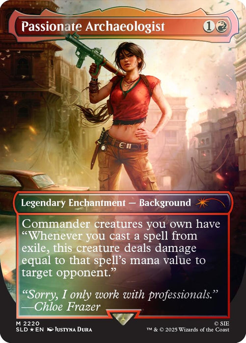 Image for Passionate Archaeologist (Rainbow Foil) (2220) (Foil) [Secret Lair Drop Series] - Magic: The Gathering