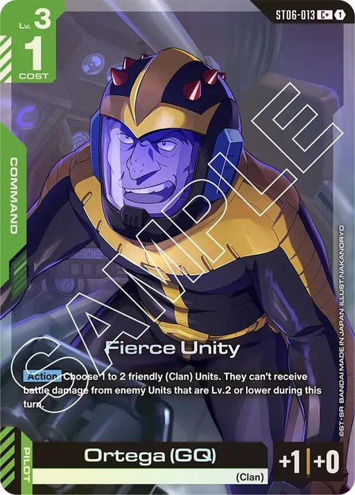 Image for Fierce Unity (C+) (ST06-013) (Holofoil) [Starter Deck 06: Clan Unity] - Gundam Card Game
