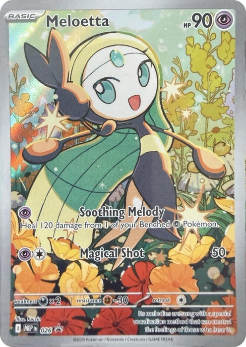 Image for Meloetta - 026 (026) (Holofoil) [ME: Mega Evolution Promo] - Pokemon