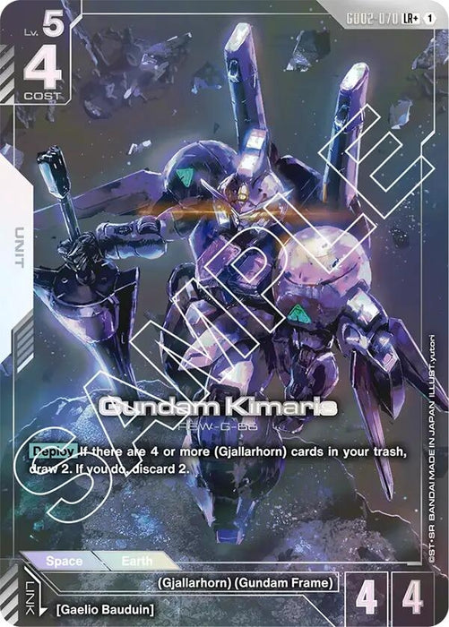 Gundam Kimaris (LR+) (GD02-070) [Dual Impact] (Holofoil)