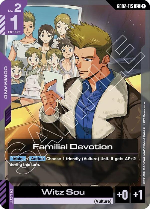 Image for Familial Devotion (GD02-115) [Dual Impact] - Gundam Card Game