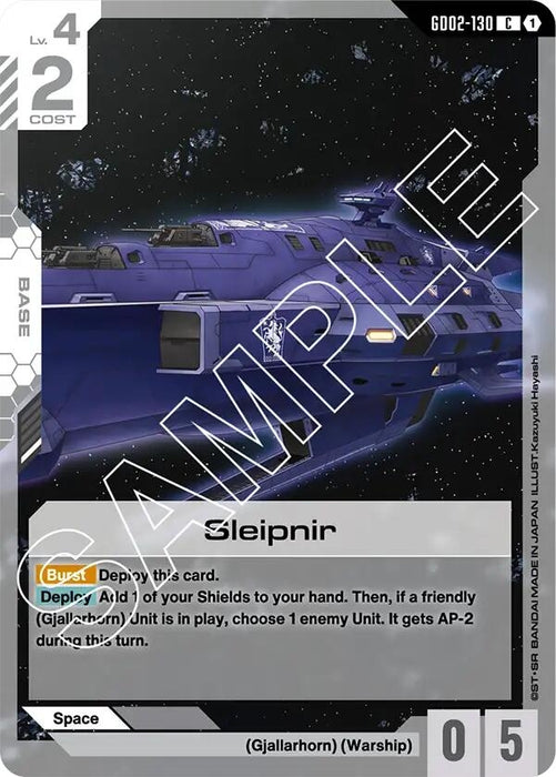 Image for Sleipnir (GD02-130) [Dual Impact] - Gundam Card Game