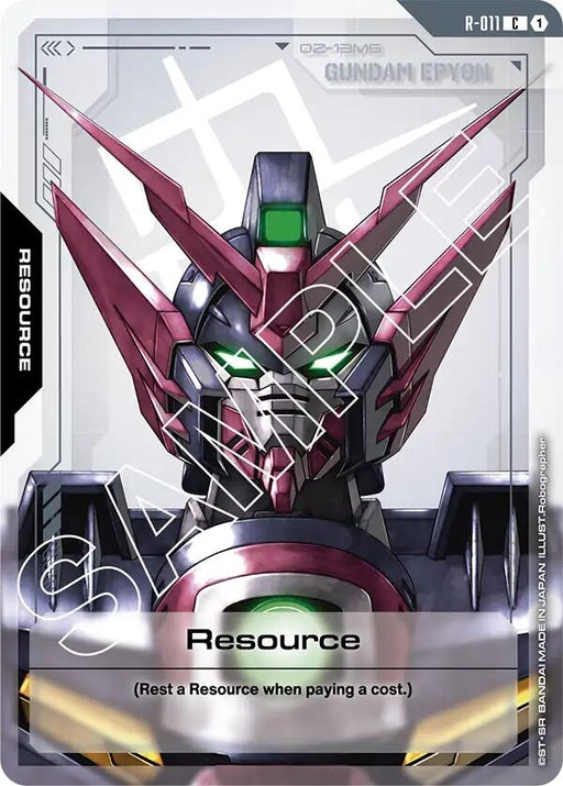 Image for Resource (R-011) (R-011) [Dual Impact] - Gundam Card Game