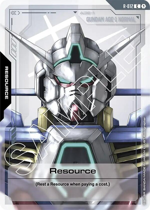 Image for Resource (R-012) (R-012) [Dual Impact] - Gundam Card Game