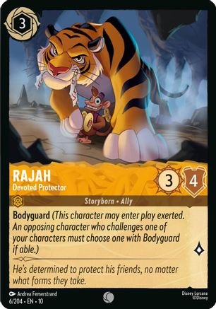 Rajah - Devoted Protector (6/204)  [Whispers in the Well]