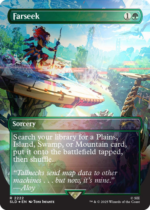 Image for Farseek (Rainbow Foil) (2222) (Foil) [Secret Lair Drop Series] - Magic: The Gathering