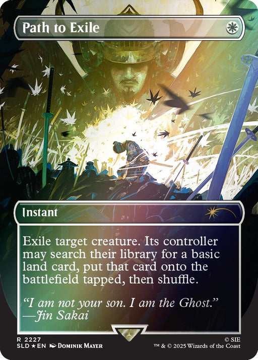 Image for Path to Exile (2227) (Rainbow Foil) (2227) (Foil) [Secret Lair Drop Series] - Magic: The Gathering