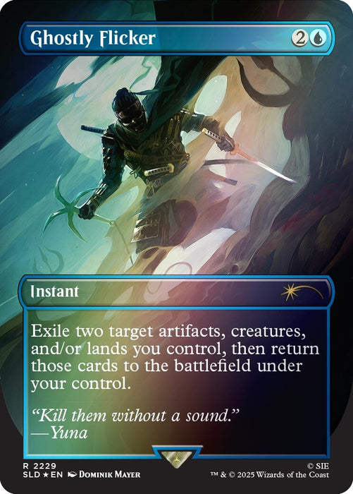 Image for Ghostly Flicker (Rainbow Foil) (2229) (Foil) [Secret Lair Drop Series] - Magic: The Gathering