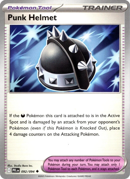 Image for Punk Helmet (092/094) (Reverse Holofoil) [ME02: Phantasmal Flames] - Pokemon