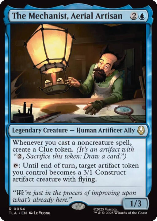 Image for The Mechanist, Aerial Artisan (64) (Foil) [Avatar: The Last Airbender] - Magic: The Gathering
