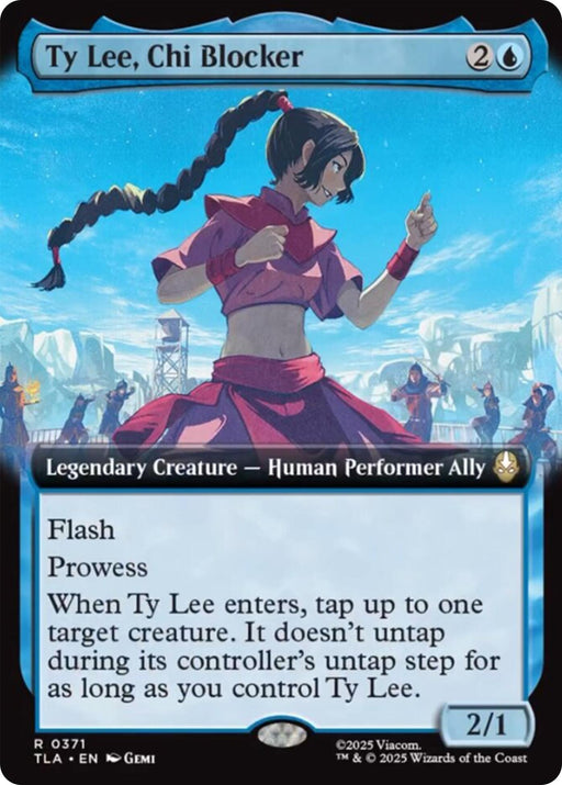 Image for Ty Lee, Chi Blocker (Extended Art) (371) [Avatar: The Last Airbender] - Magic: The Gathering