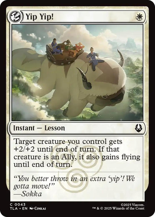 Image for Yip Yip! (43) [Avatar: The Last Airbender] - Magic: The Gathering